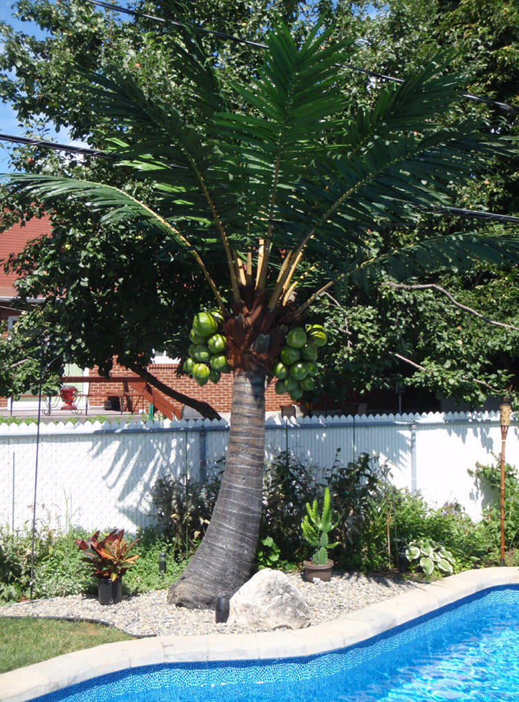 artificial coconut palm tree