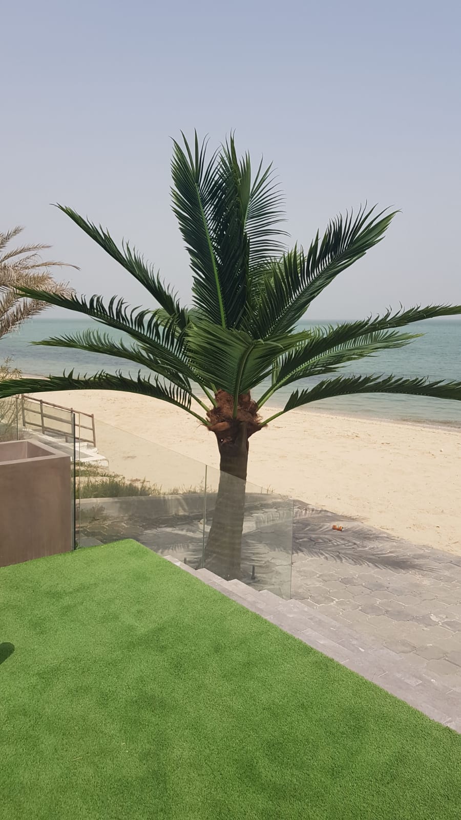 Artificial coconut palm tree 4m